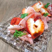 いちごと生ハム|古尾谷りかこさん