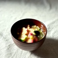 お味噌汁にお麩|かっちゃん杉さん