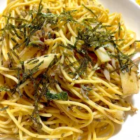 長芋とジャコのパスタ🍝|4jinoanataさん