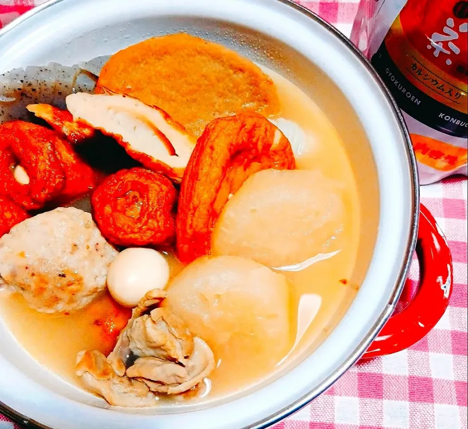 こんぶ茶を使って旨味Up♬おでん|あんみっちゃんさん