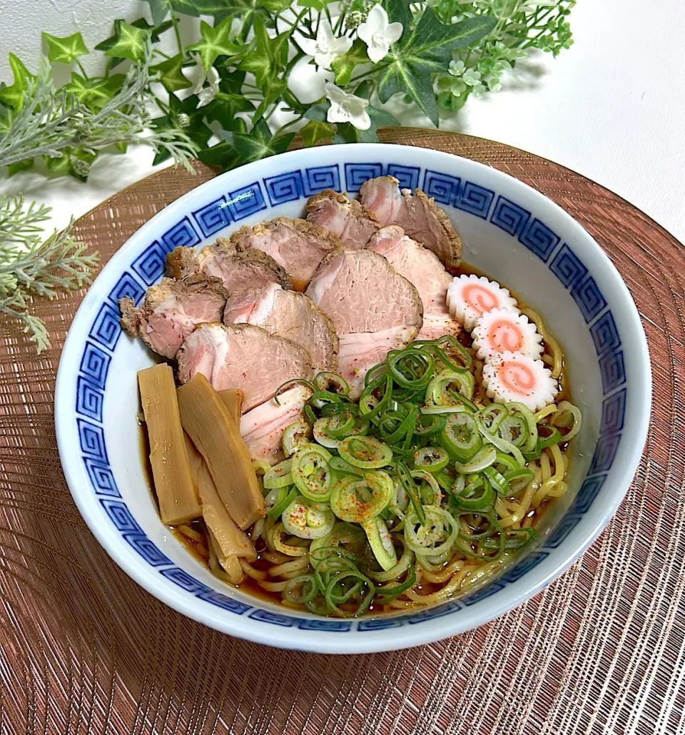 自家製チャーシュー大盛りラーメン|akkiyさん