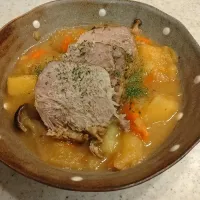 豚肩ロースのリンゴ煮|矢野京子さん