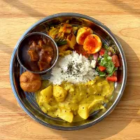 クミンを楽しむベジタブルカレー|青い鳥さん
