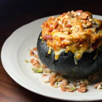 💫レシピ💫かぼちゃの溶岩チーズ焼き