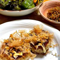 お好み焼きハンバーグ|ゼニコさん