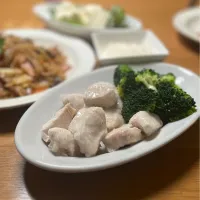 12/12の夕食　鶏水晶