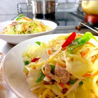 塩焼きそば|真珠きょうだいママさん