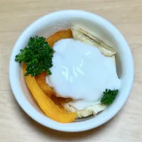 柿サラダ|マシュマロールさん