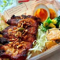 【誤差あり弁当】トンテキ弁当