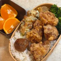 娘お弁当（唐揚げ）|takezooさん
