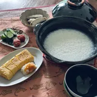 土鍋でお粥を炊く| Hagiさん