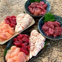 鳥の刺身|Sayuri Matsushitaさん