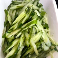 子供の時にこういう酢の物食べたかった。きゅうりの中華風酢のもん|にゃふてん⛩️さん