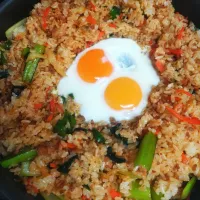 お月見ビビンパ|ちゃいさん