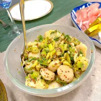 ホタテとセロリのマリネ！