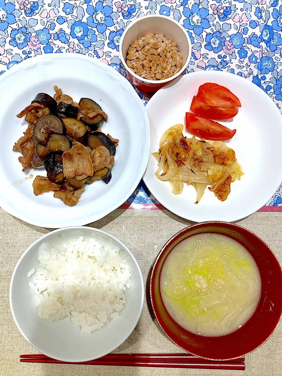 豚バラ茄子と玉ねぎうまい|おしゃべり献立さん