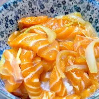 サーモン丼| るるうささん