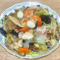 塩あんかけ焼きそば| 銀蔵じいちゃんさん