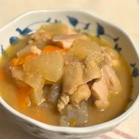 鶏肉のもつ煮風| ももさん