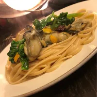 牡蠣の和パスタ|アズフラさん
