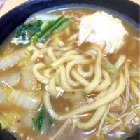 単身赴任中の男飯(カレーうどん)|おおもりの星さん