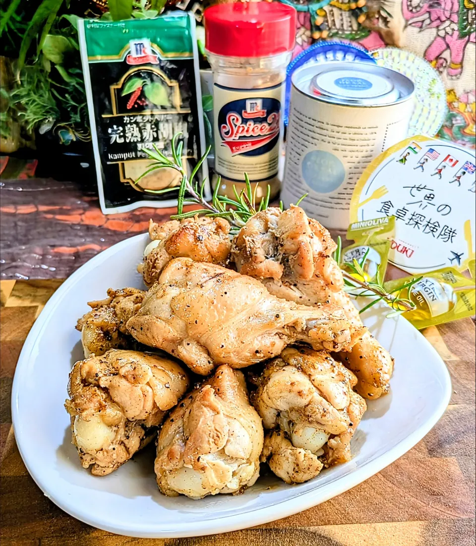 🌏『世界の食卓探検の旅〜🇪🇸スペイン』
【🇪🇸スペイン風チキン】|ayaさん