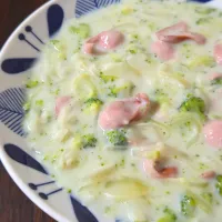 冷凍ブロッコリーのクリーム煮|ぱんだのままんさん