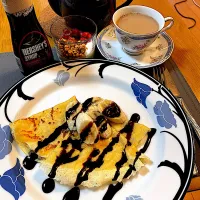 チョコバナナクレープ|Mikaさん