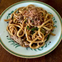 ブランチ♯焼うどん|小松菜さん