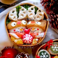 稲荷トナカイスノーマン握り|kukulutomo ❁𓎪 ⡱𓎩‎𐩢𐩺𓎪 ⡱さん