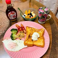 フレンチトースト　モーニング