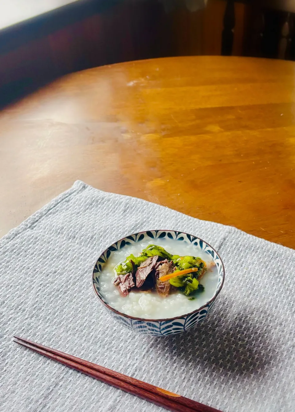 鮪の佃煮と白粥|きいろさん