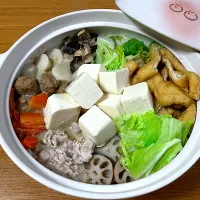 ＊具沢山ごま豆乳鍋🍲＊|＊抹茶＊さん