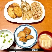 豆ごはん&きす天|マイさん