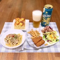 ベーコンとキノコのショートパスタ アンチョビ風味|Ruotoさん