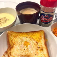 ワンパンエッグチーズトースト|マツさん