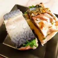 しめ鯖と焼き鯖の寿司|Yasuo  Watanabeさん
