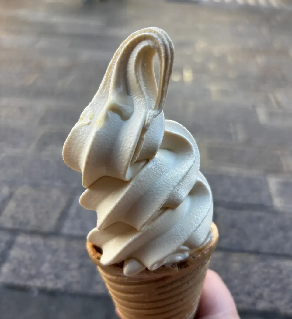 伊勢旅　伊勢醤油本舗 本店　醤油ソフトクリーム食べました。めっちゃ美味しくてびっくりしました。|Tenさん