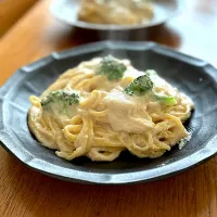 明太子クリームパスタ