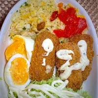 炒飯フライセット|すくらんぶるえっぐさん