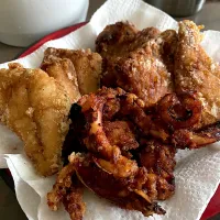 かすべ　鯖　イカ竜田揚げ| みーさん