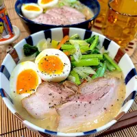 野菜トッピングのおうちラーメン！|ラゴさん。さん