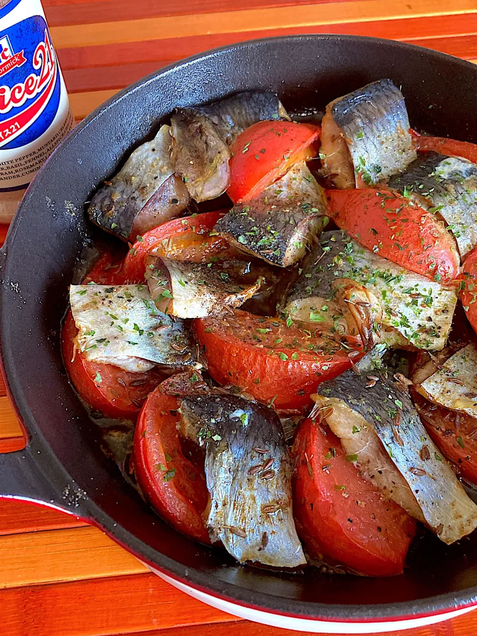 ニシンとトマト🍅のオーブン焼き|ジュンコ バイヤーさん