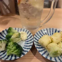 ブロッコリーマヨ と ネギ天|あきちゃ☆彡さん