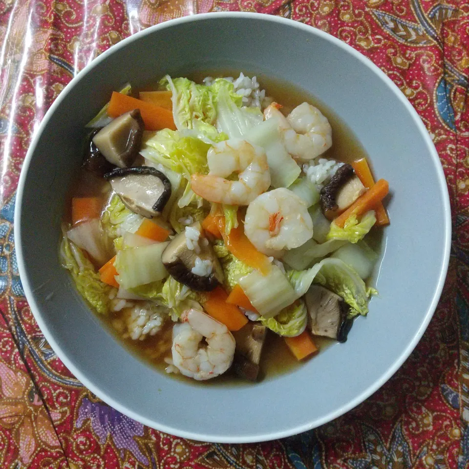 海老いり中華丼|はやとさん