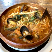 魔法使いの弟子　海の幸のトマトソーススパゲッティ| よだみなさん