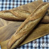 E65と全粒粉のバゲット|chiaraさん