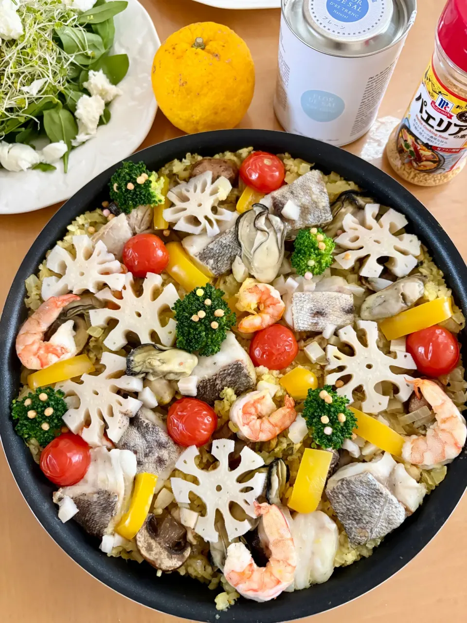 冬のパエリア🥘|sana.ayaさん