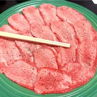 ②12月13日・［牛タン屋のコース🥰］・石焼タン😊✨（異常に柔らかかった🐮）|山勝さん