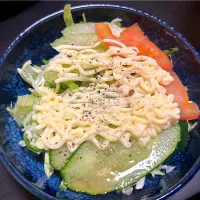 ③12月13日・［牛タン屋のコース🥰］・普通の小さなサラダ🥗✨笑|山勝さん